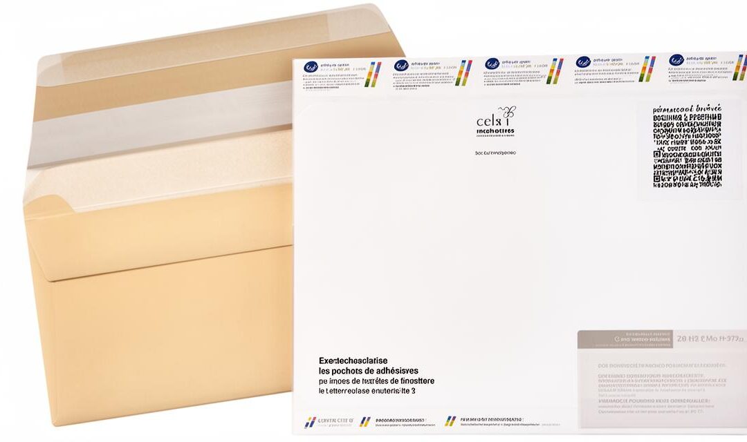 Comment choisir les pochettes de lettre adhésives : formats, matériaux et prix expliqués